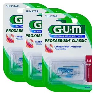 Spazzolino interdentale gengivale Proxabrush Classic 1,4 mm 8 unità - Confezione da 3