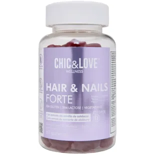 Chic&amp;Love Wellnes Hair&amp;Nails Forte 60 Gummies