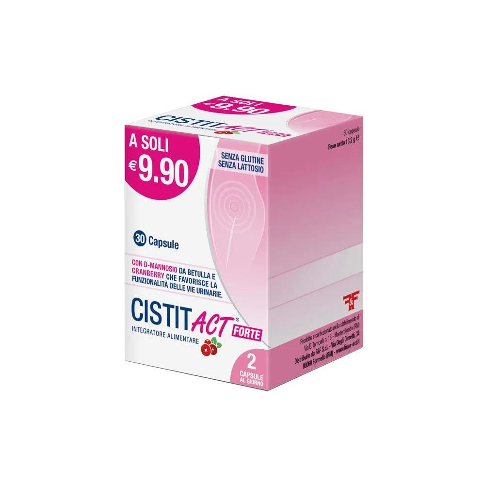 Cistit Act Forte Integratore Per Le Vie Urinarie 30 Capsule