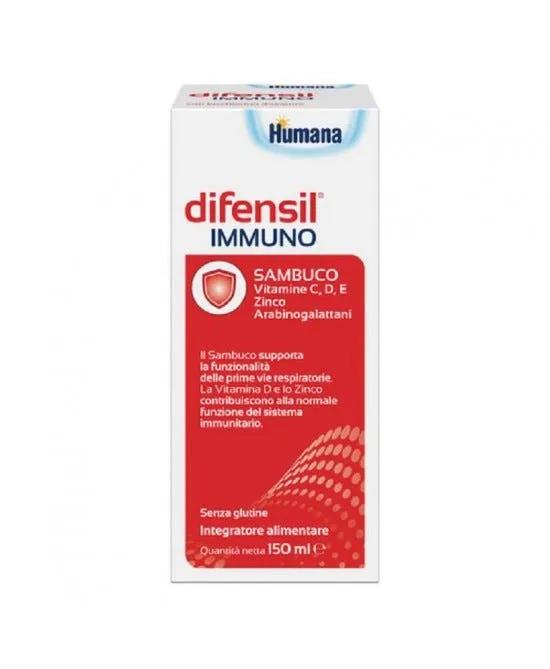 Humana Difensil Immuno Integratore Difese Immunitarie 150 ml