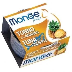 Monge Fruits Tonno Con Ananas Cibo Umido Per Gatti Adulti 80G