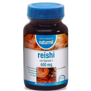 Reishi 600mg with Vitamin C Naturmil 60 Tablets