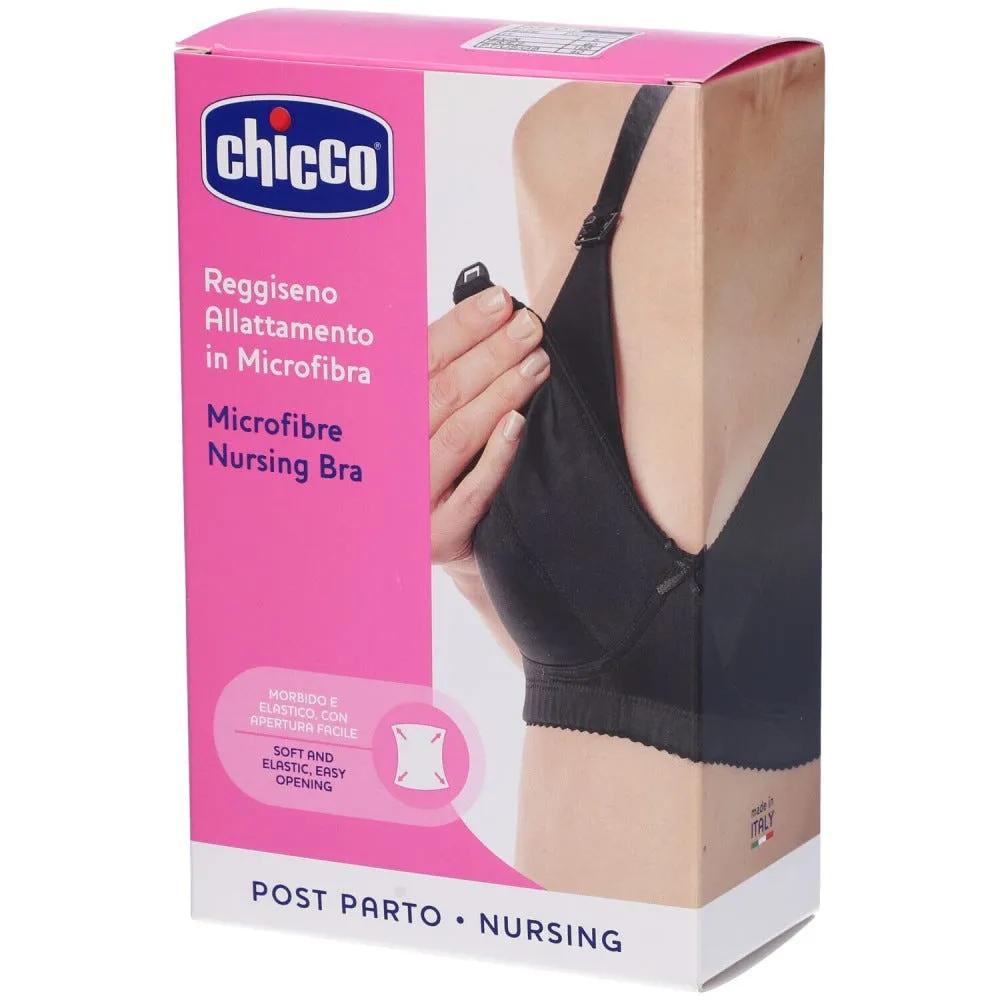 Chicco Mammy Reggiseno Allattamento in Microfibra Nero Taglia 5C