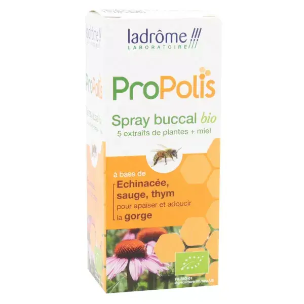 Ladrome Spray Buccal Propolis organic 30ml