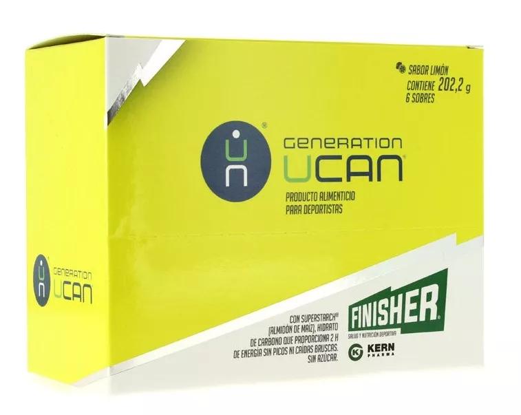Kern Pharma Finisher Generation Ucan Zitronengeschmack 6 Umschläge