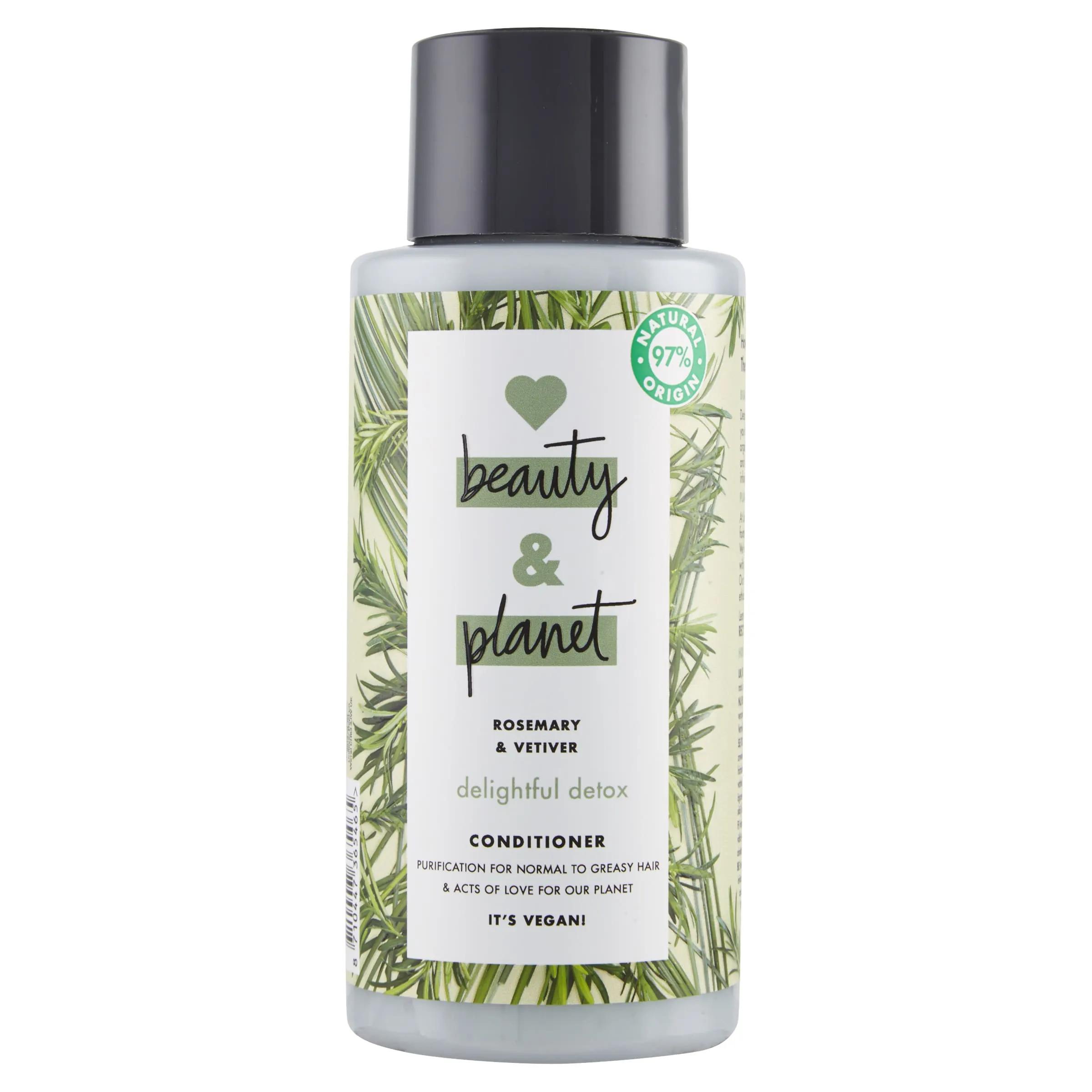 Love Beauty and Planet Rosmarino e Vetiver Balsamo Purificante Per Capelli 400 ml