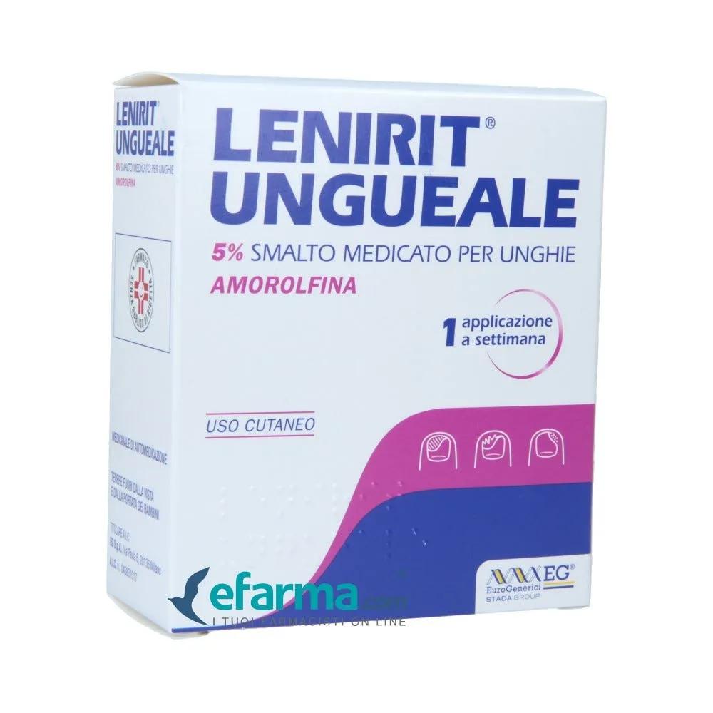 Lenirit Ungueale 5% Smalto Medicato Per Unghie 2,5 ml