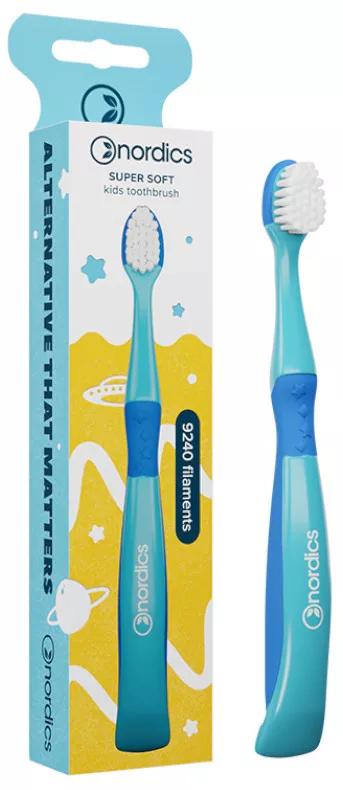 Nordics Brosse à dents pour enfants 9.240 Sirène Bleu