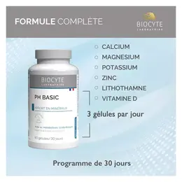 Biocyte Ph Basic 90 gélules