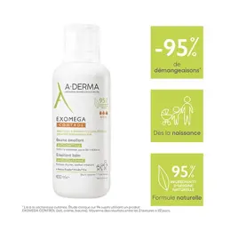 A-Derma Exomega Control Baume Émollient Anti-Grattage 400ml