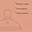 Tommee Tippee teat Easi-Vent flow medium 3 months 2 units