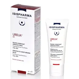 Isispharma Urelia 50 Baume Hydratant Kératolyque 40ml