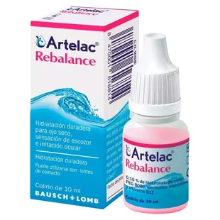 Artelac Rebalance Bausch & Lomb solution liquide ml