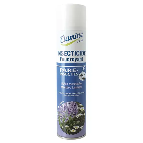 Étamine du Lys Anti-Insectes Insecticide Foudroyant Menthe-Lavande 400ml
