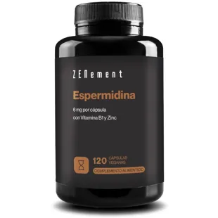 ZENement Spermidine 6 mg with Vitamin B1 and Zinc 120 Vegan Capsules