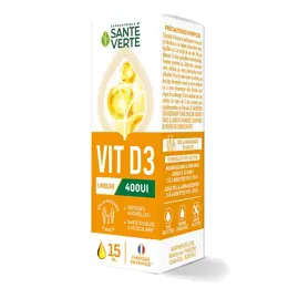 Santé Verte Vitamine D3 400UI 15ml