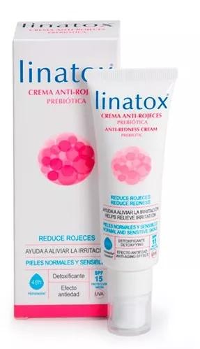 Linatox Creme Anti-vermelhidão Prebiótica SPF15 50 ml