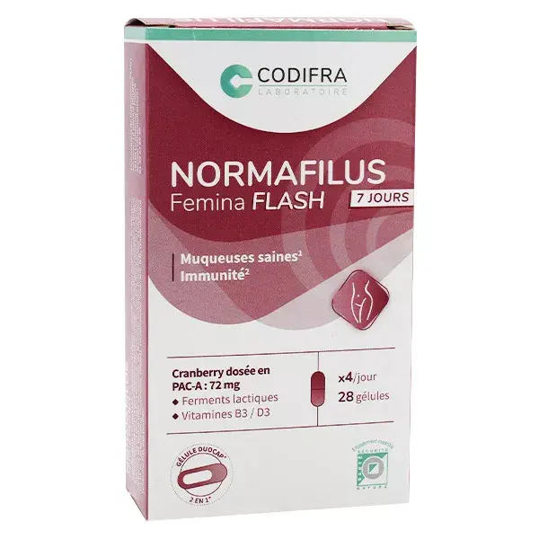 Codifra Normafilus Femina Flash 28 capsules