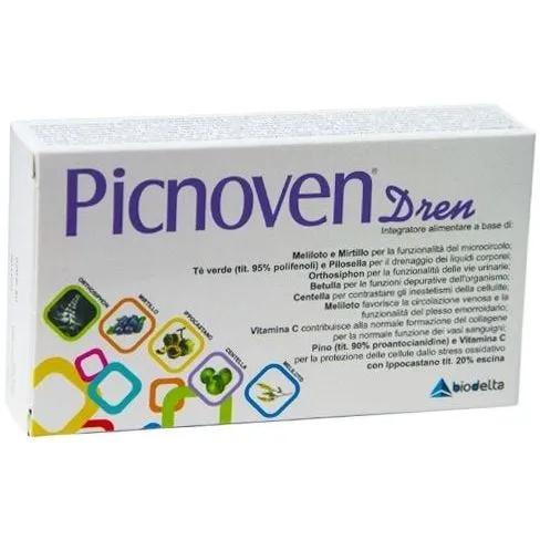 Picnoven Dren Integratore Microcircolo 100 Compresse