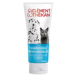 Clement Thekan Shampooing Peaux Sensibles Chien Chat 200ml