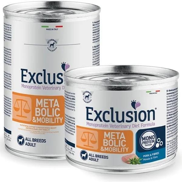 Exclusion Veterinary Diet Metabolic And Mobility Lattina Umido 400Gr