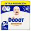 Dodot Sensitive Extra Diapers Size 3+ 7-11Kg 60Uds