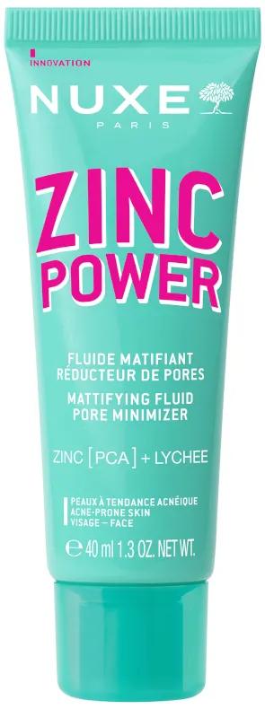 Nuxe Zinc Power Fluide Matifiant 40 ml