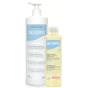 Dexeryl-Creme 500 ml + Öl 200 ml