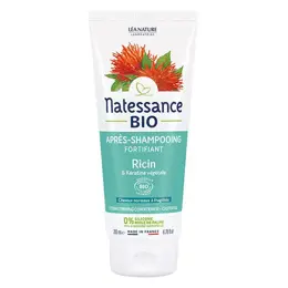 Natessance Après-Shampoing Fortifiant Ricin Bio et Kératine Végétale 200ml