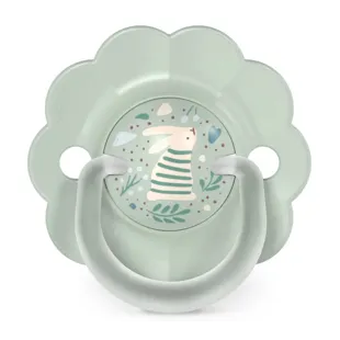 Suavinex Wonderland Pacifier Physiological Silicone Teat SX Pro Round Shield Green 0-6m