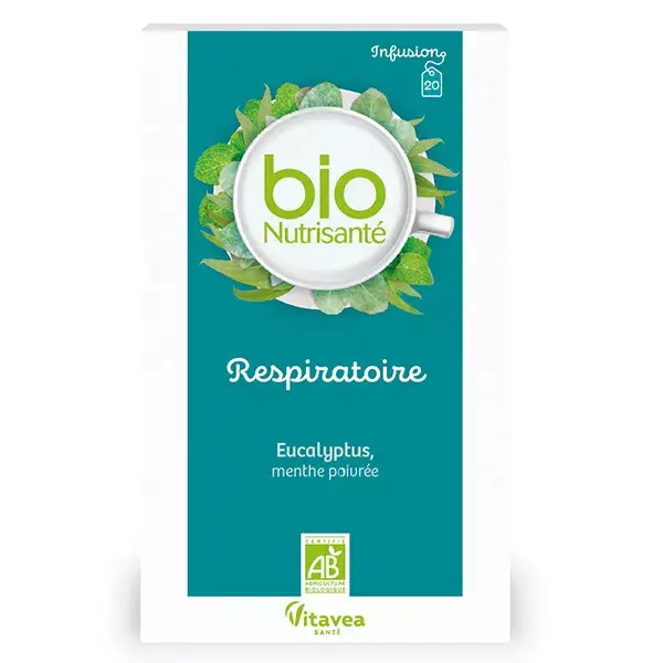 Vitavea - BioNutrisanté - Infusion Respiratoire - 20 sachets