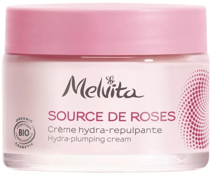 Melvita Source de Roses Crema Hidratante y Repulpante 50 ml