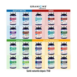 Granions 24 Vitamines Minéraux et Plantes Sénior 90 comprimés