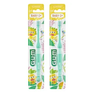 Spazzolino da denti Gum n. 213 Baby 0-2 anni morbido - Confezione da 2