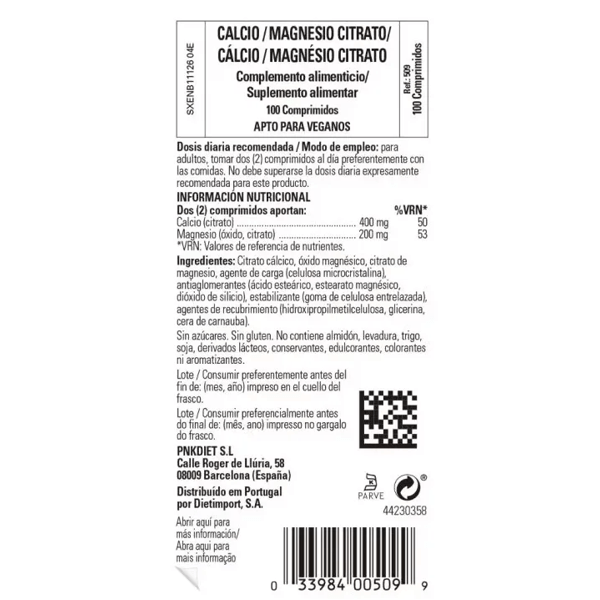Solgar calcium / magnesium citrate 0 tablets