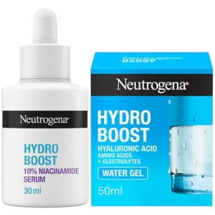 Neutrogena Hydro Boost Niacinamide Serum 30 ml + Water Gel 50 ml