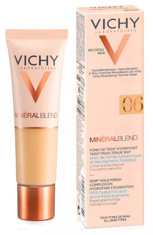 Vichy Maquilhagem Mineral Blend Tom Medio 06 Ocher 30ml
