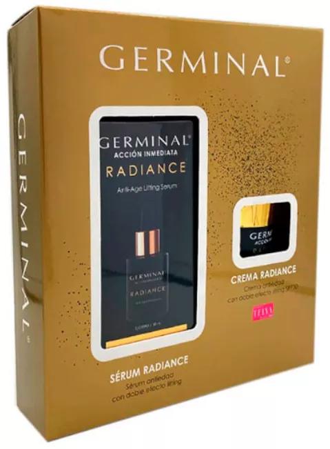 Germinal Acción Inmediata Radiance Sérum 30 ml + Crema Día 15 ml