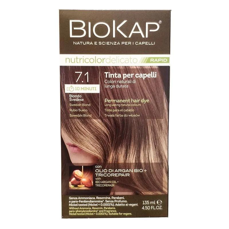 Biokap Nutricolor Delicato Rapid 7.1 Biondo Svedese 135 Ml