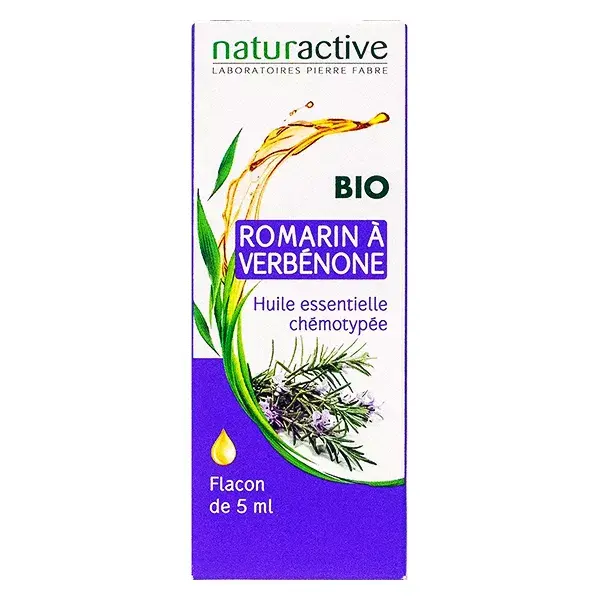 Naturactive Olio Essenziale Bio Romarino à Verbenone 5ml