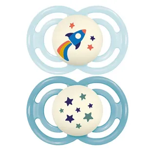 Ciucci in silicone MAM Perfect Night Tender 18+ x2