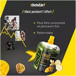 Isostar Fruit Gel Énergétique Actifood Exotique Gourde 90g