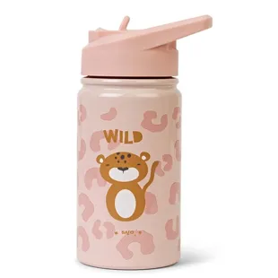 Saro Born to be Wild Thermal Bottle with Straw 350 ml
