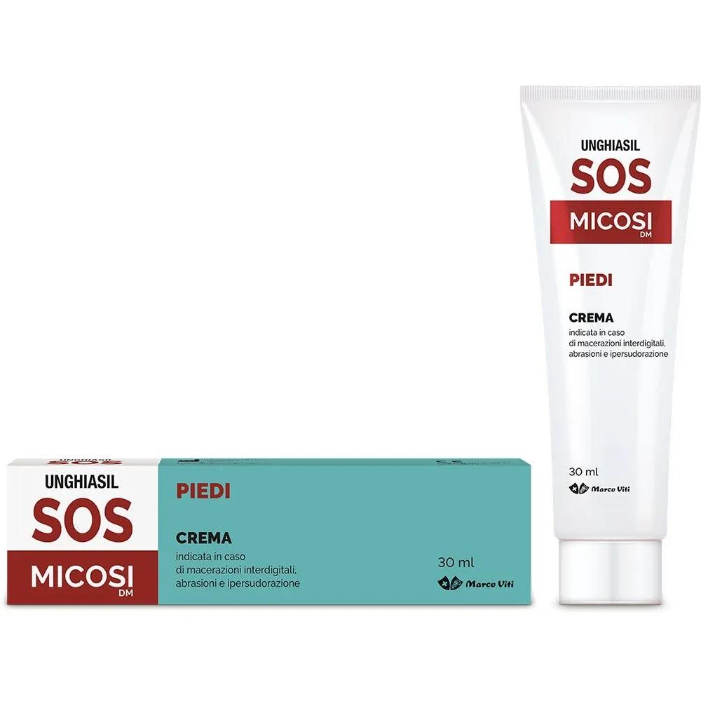 Unghiasil Sos Micosi Crema Per Le Micosi Dei Piedi 30 ml