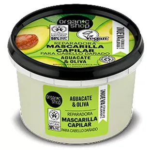 Organic Shop Avocado and Olive Repair Hair Mask 250 ml