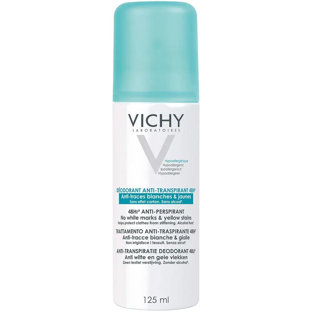 Vichy Deodorante Spray Anti-traspirante Anti-tracce 48h 125 ml