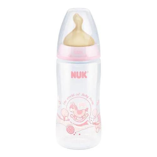 Nuk First Choice Biberon Con Tettarella In Lattice Rosa 300 ml