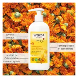 Weleda Crème Lavante Corps et Cheveux Calendula 400ml