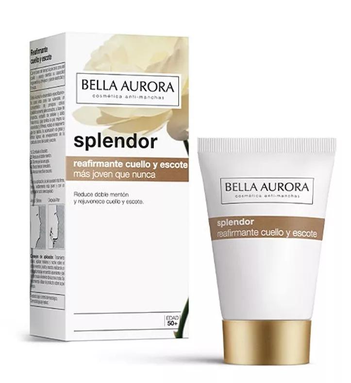 Bella Aurora Splendor Anti Dubbele Kin Crème voor Hals en Hals 50ml