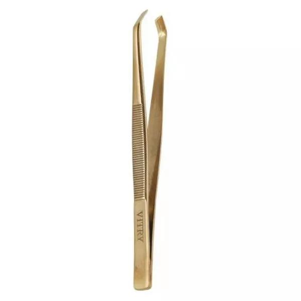 Vitry Pinzas de Depilar Prestige Punta de Cangrejo Inox